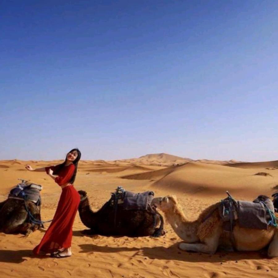 Hôtel Erg Chebbi Camel Trek Camp à Merzouga Extérieur photo