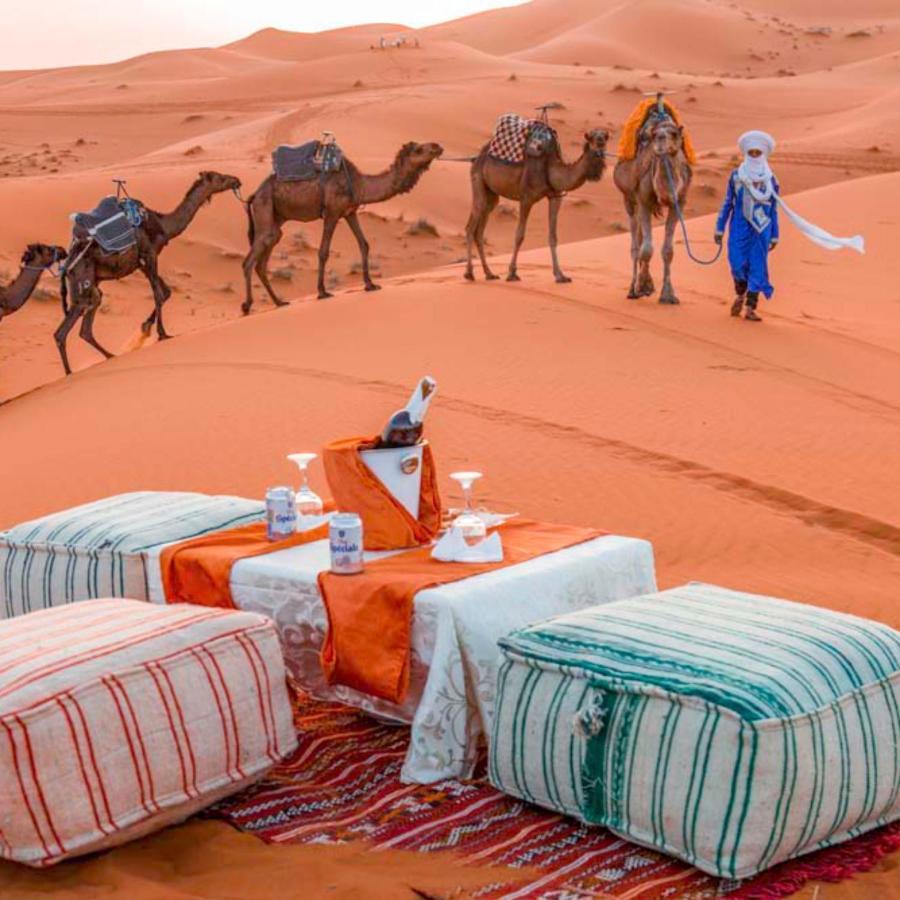 Hôtel Erg Chebbi Camel Trek Camp à Merzouga Extérieur photo